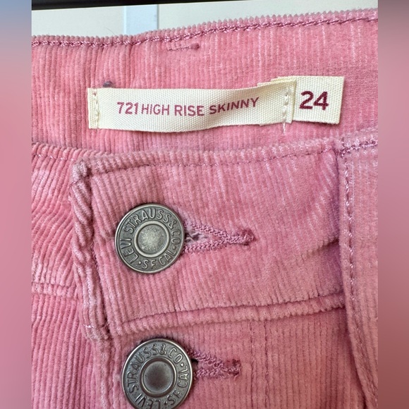 Levi Strauss & Co 721 High Rise Skinny 24 - Picture 3 of 14